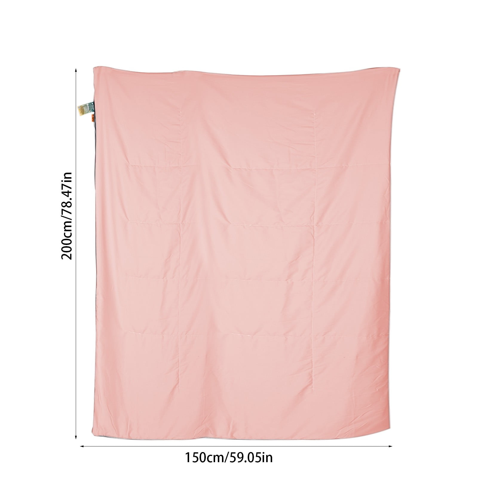 Machine Washable Lightweight Quilt for All-Season Comfort, Cotton-Spandex Blend, Size 200x150cm, Breathable for Air-Conditioned Rooms