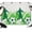 Green, White, Mint, variant on 7x5ft Photo Backdrop, Green Football Soft Polyester Backdrop Curtains Photography Backdrops, Soccer Sports Player Silhouette Rustic Brushed Background for Photoshoots Studio Video Portrait Parties