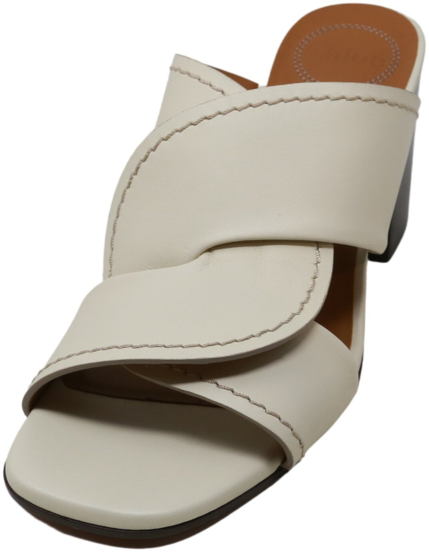 chloé sandals cream