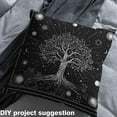 thumbnail image 2 of Castle Fairy Tree Of Life Fabric by the Yard 5 Yard,Sun Moon Sewing Fabric,Universe Galaxy Fabric for Sewing,Super Cozy Bohemian Room Decor, 2 of 6