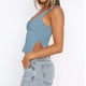 thumbnail image 5 of Camiseta sin mangas Nikou Fruncido Abertura lateral XS S M L, 5 of 6