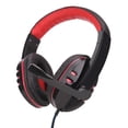 thumbnail image 3 of ¡Oferta del Mes!, Auriculares estéreo para juegos con diadema, USB, 3,5 mm, LED, con micrófono para PC RD Akmoler, 3 of 5