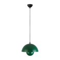 thumbnail image 1 of Ilios Innova | Lámpara Colgante Redonda Verde Estilo Panton para Sala o Comedor. Moderna de Techo con Luz LED Cálida, Altura Ajustable y Aluminio Resistente., 1 of 9