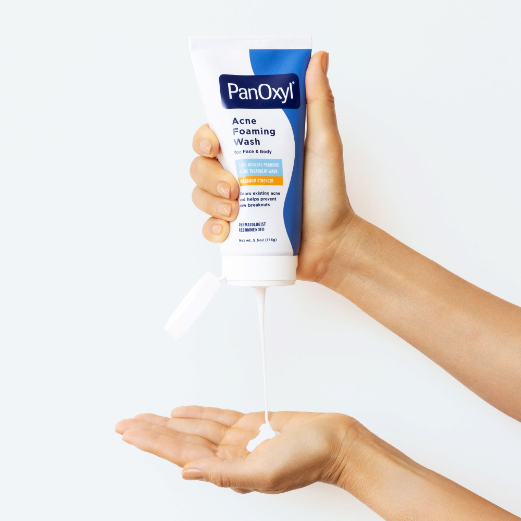 PanOxyl Foaming Acne Wash, 10% Benzoyl Peroxide, Maximum