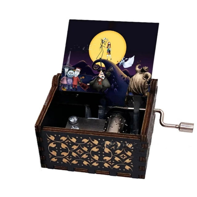 Caja de música Pesadillas antes de Navidad - Jack Skellingtons