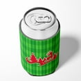 thumbnail image 4 of Christmas Tree Reindeer Green Can or Bottle Hugger, 4 of 5