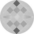 thumbnail image 1 of Ahgly Company Machine Washable Indoor Round Transitional Dark Gray Area Rugs, 4' Round, 1 of 7