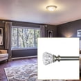 thumbnail image 4 of Versailles - Scencillo Tulip Curtain Rod Set, Adjustable Length from 72" to 144", Silver, 4 of 5