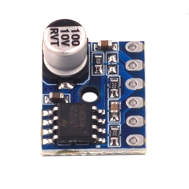 Placa amplificadora de potencia Digital 5128, módulo amplificador Clase D de 5W, accesorios DIY