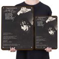 thumbnail image 4 of Placa Metal Vintage STEVIE NICKS Singer Pintura Hierro Rectangular 20x30cm, 4 of 9