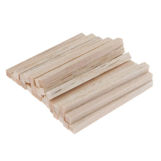 Balsa wooden shapes Sticks,Unfinished wood crafts dowel rod,Wood