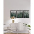 thumbnail image 5 of HAUS AND HUES Misty Forest Print Nature Poster - Set of 3 Forest Posters, Landscape Photography Prints, Tree Posters and Mountain Decor, Mountain Photography, Poster Mountains (16"x20" Framed Black), 5 of 6