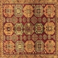 thumbnail image 1 of Ahgly Company Indoor Square Persian Brown Traditional Area Rugs, 5' Square, 1 of 4
