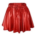 thumbnail image 6 of Easter Carnival Flowy Performance Skirt With Elastic Waistband For Stage Show Metalic Pleated Flared Dance, 6 of 6