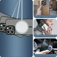 thumbnail image 6 of for iPhone 12 Pro Magnetic Case Support Wireless Charging, Shockproof Military-Grade Protection Cover, Slim Anti-Scratch Phone Case for iPhone 12 Pro Match with Car Mount Holder, Black, 6 of 6