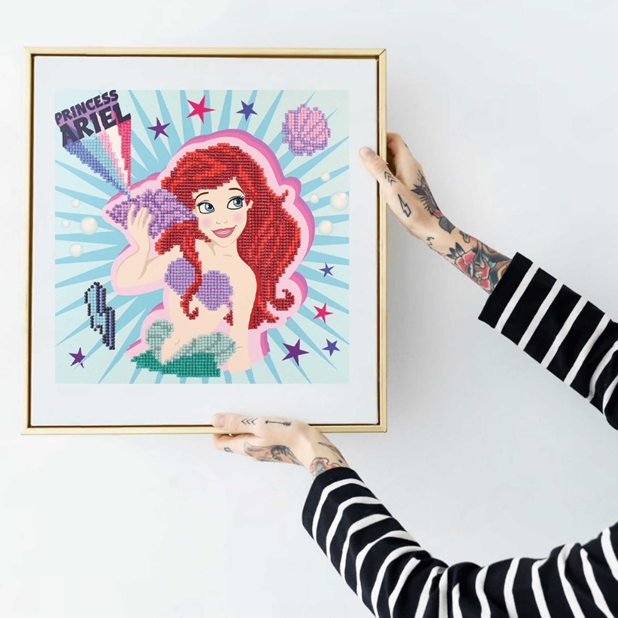 Diamond Painting Kit Pow-Er Dotz Box Ariel Brave