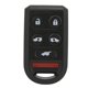 thumbnail image 2 of Botones de control remoto, 5 + 1 botones, control remoto de entrada sin llave para automóvil, carcasa de llave automática, resultados impresionantes, 2 of 9