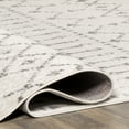 thumbnail image 6 of nuLOOM Moroccan Blythe Grey 8' Transitional Square Rug, 6 of 7