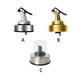 thumbnail image 3 of Inteprter Tapón Vertedor de botellas de aceite ABS Tapones de tornillo universales Buen cuidado de sellado Parte fácil Durable Hogar Cocina y Comedor Plata, 3 of 6