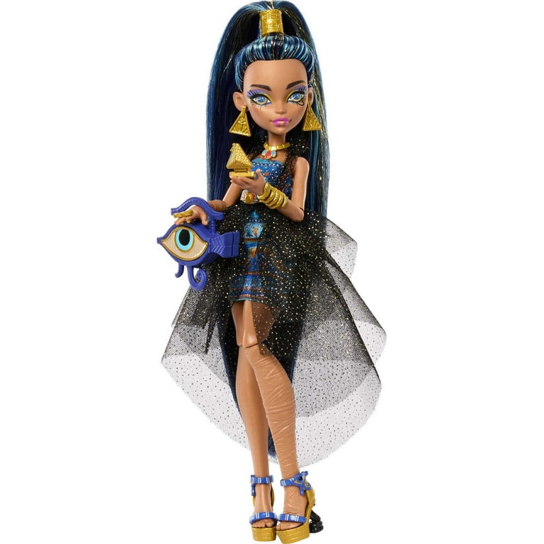 Monster High Cleo De Nile Doll in Monster Ball Party Dress with Accessories  