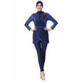 thumbnail image 2 of VJATTWR Bathing Suits Women Tankini My Items Swimwear Set Long Sleeve Rash Guard with Swim Pants and Cap Sun Tankini for Women Beach Holiday Activities, 2 of 7