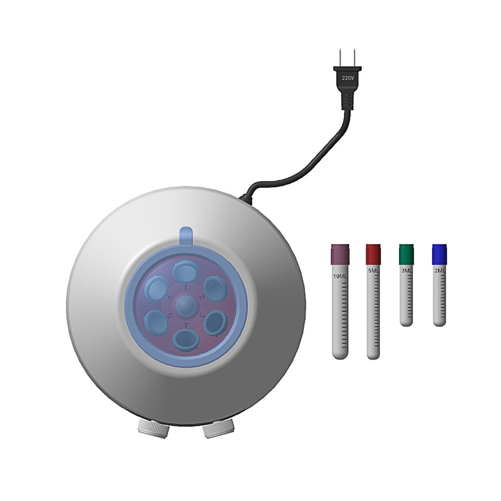 4000RPM Pcr Centrifuge Machine Digital Lower-speed Plasma Centrifuge Lab Isolate Serum For 5/10/15mL Centrifuge Tube