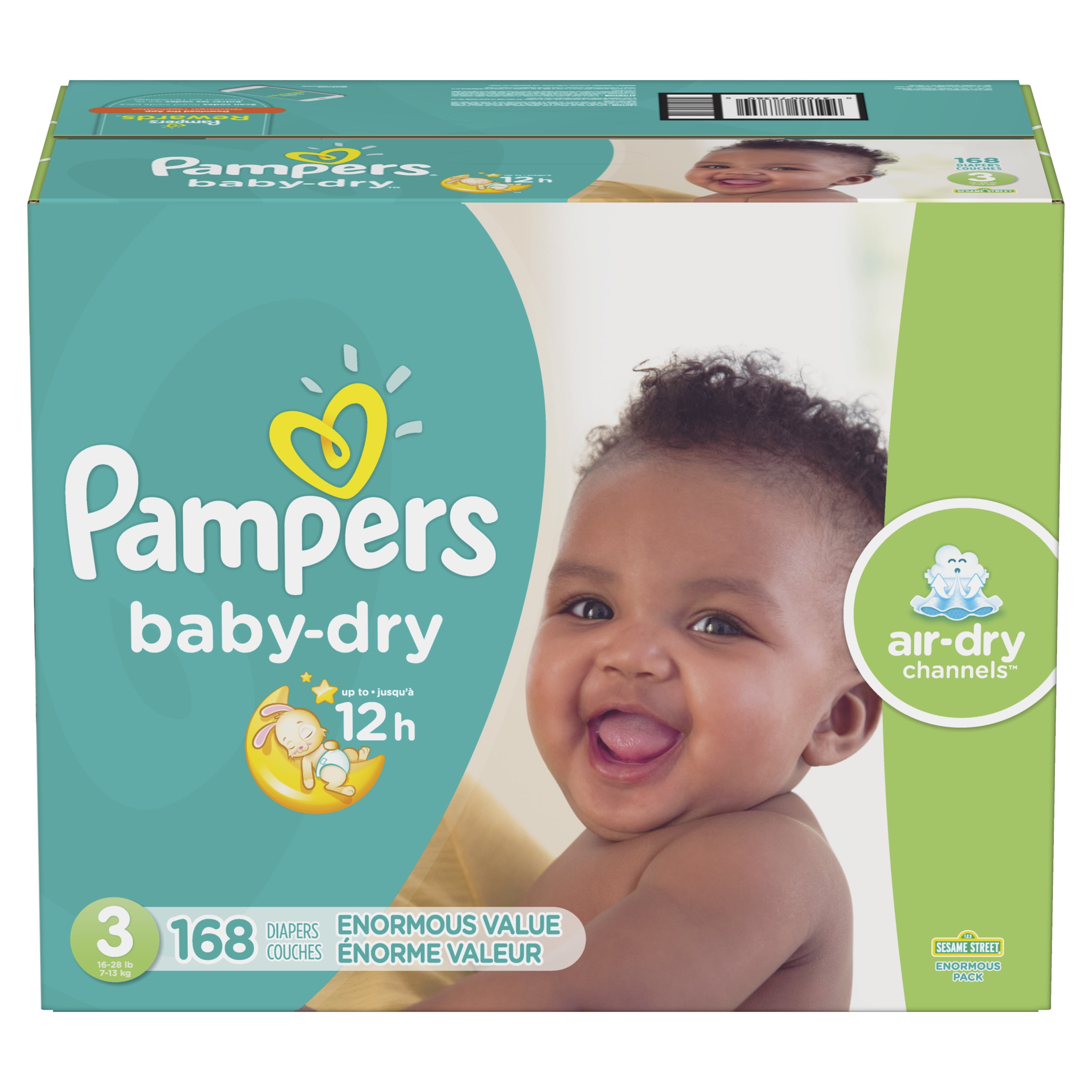 pampers baby dry 12h