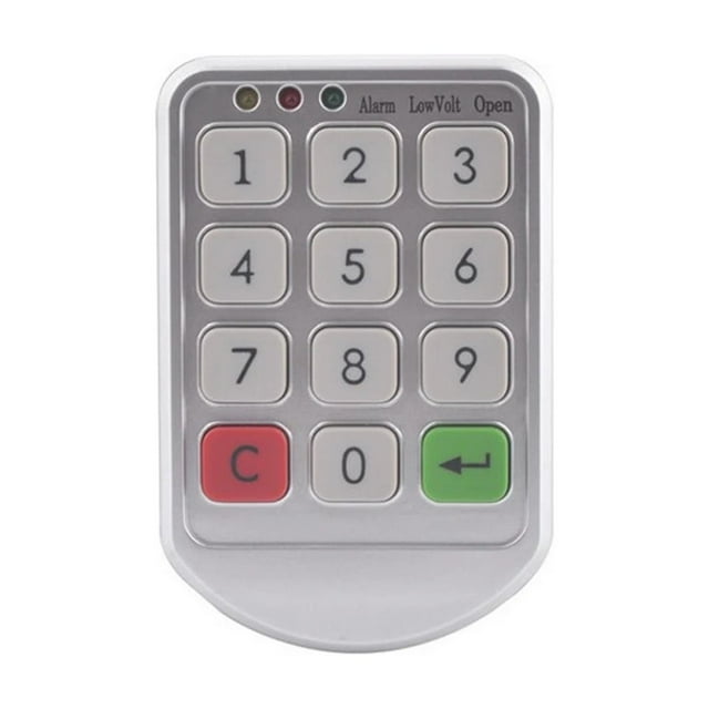 Smart Electronic Cabinet Lock with Keypad Magnetic Lock,Dual Security System for Office File Storage