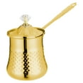 thumbnail image 3 of Tnarru Coffee Pot Restaurant W Anti Overflow Spout with Lid Camping Stainless Steel M M, 3 of 8
