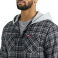thumbnail image 5 of Wrangler® Men's and Big Men's Heavyweight Hooded Shirt Jacket, Sizes S-5XL, 5 of 5