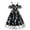 Dark Blue, variant on Women’S Vintage Floral Embroidered Lace Midi Dress, Off Shoulder Spaghetti Strap V Neck A-Line Evening Party Dress With Built-in Bra, Premium Lace Fabric, 1pc, Sizes S M L XL XXL