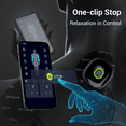 thumbnail image 5 of Comfytemp Wireless Tens Unit with APP Control, Rechargeable Muscle Stimulator Massager for Back, Shoulder & Leg Pain, 5 of 9