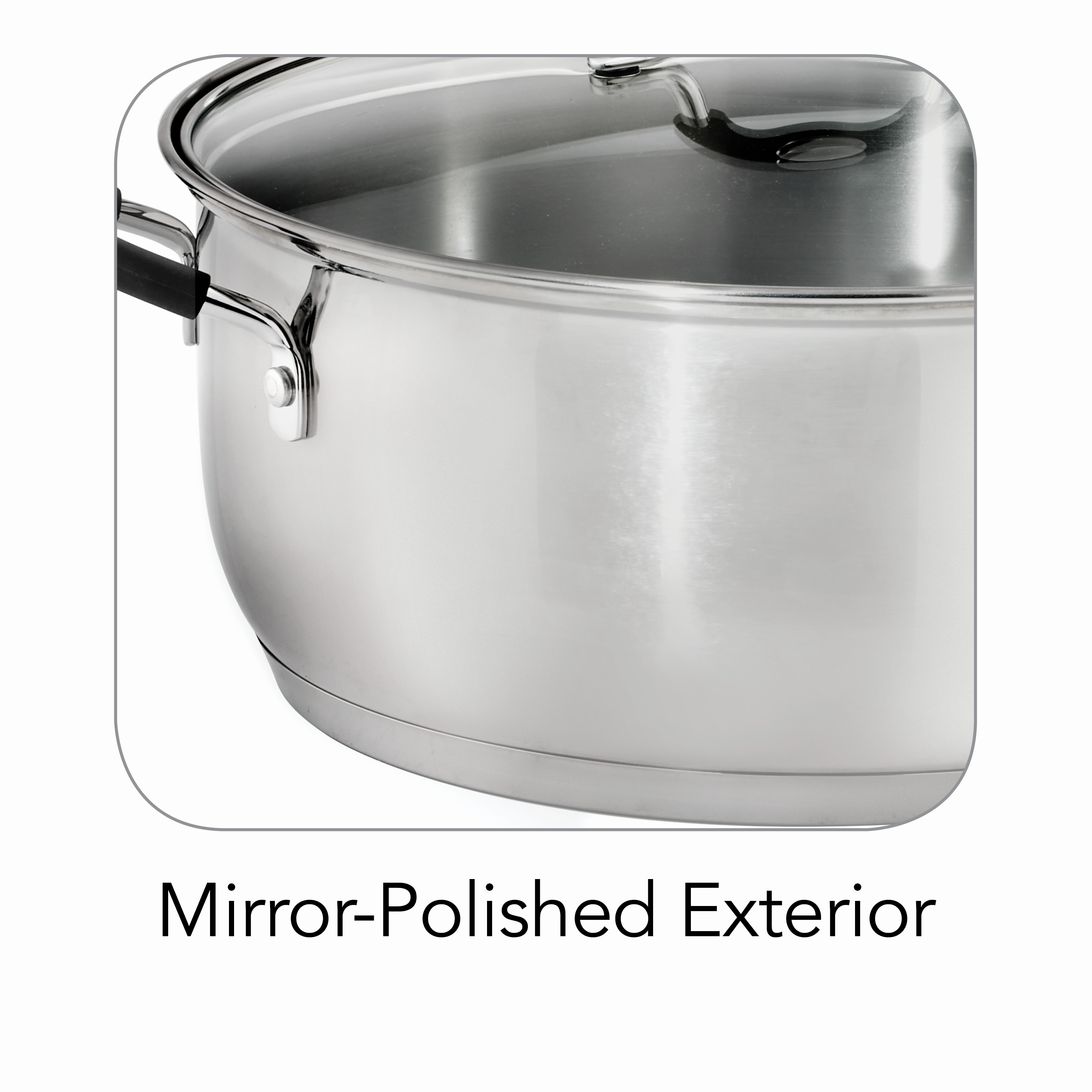 Tramontina Gourmet 9-Quart Stainless Steel Dutch Oven photo 5
