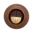 thumbnail image 1 of Campana de ,Campana redonda de que se sobre madera,Entrada decorativa Timbre Puerta Campana Chime Windows,Colgando Timbre Entrada Frigorífico Tienda, 1 of 8