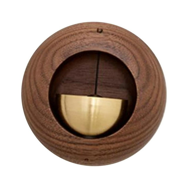Campana de ,Campana redonda de que se sobre madera,Entrada decorativa Timbre Puerta Campana Chime Windows,Colgando Timbre Entrada Frigorífico Tienda