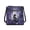 Black Cat Butterfly Wisteria, variant on Halloween Pumpkins Ghosts Shoulder Handbag Women's Crossbody Purse Large Sling Bag Leather Tote Hand Bags Travel Messenger Bag for Women Ladies Satchel Bags with Zipper