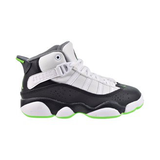 Air Jordan 10 Retro SE (GS) Big Kids' Shoes White/Barely Volt