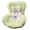 Green, variant on ZOUBAOQ Doll Car Seat for 17cm Dolls with Vent Clip Car Ornament Desktop Stand, Cute Functional Car Ornament for Blind Box Doll Fans, Collectors