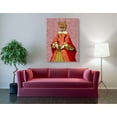thumbnail image 3 of Epic Graffiti 'Fox Queen' by Fab Funky, Canvas Wall Art, 40"x54", 3 of 3