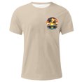 thumbnail image 4 of Cmfcve Graphic T-Shirt for Men Short Sleeve Round Neck Sports T-shirt Versatile Breathable Outdoor Shirt, 4 of 5