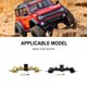 thumbnail image 4 of Eje trasero CNC de latón Bewildely para 1/24 RC Axial SCX24 Piezas de coche, 4 of 6