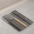 thumbnail image 6 of BouPower Pull Out Cabinet Organizer, No-Drilling, Metal Kitchen Extendable Drawer, Pull Out Drawer- Ideal for Cans&Spices&Bowls&Dishes, for Kitchen Base Cabinet Organization, Pantry, Bathroom, Grey, 6 of 6