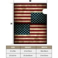 thumbnail image 4 of The Stars and Stripes Mailbox Covers The Old Glory American National Flag Mail Box Cover Magnetic Standard Size 18x21 Inches Decorative for Flag Day Independence Day Outside Garden Yard, 4 of 6