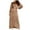 Brown, variant on Plus Size Wedding Guest Dresses for Women, Women's Satin Ruffle Wrap High Low Semi Formal Dress Tie Waist Sparkly Silky Cocktail Prom Midi Dress