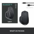 thumbnail image 4 of Logitech MX Master 2S Bluetooth Edition Wireless Mouse &acirc; Use on Any Surface, Hyper-Fast Scrolling, Ergonomic, Rechargeable, Control Up to 3 Apple, 4 of 12