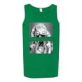 thumbnail image 2 of Wild Bobby, Marilyn Savage Bandana, Streetwear, Men Graphic Tank Top, Kelly, X-Large, 2 of 4