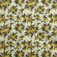 thumbnail image 1 of oneOone Cotton Poplin Twill Light Yellow Fabric Floral Fabric For Sewing Printed Craft Fabric By The Yard 56 Inch Wide, 1 of 4