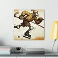 thumbnail image 4 of Hockey on Gears Wheels - Canvas, 4 of 10