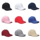 thumbnail image 2 of Sombrero curvo liso para hombre y mujer, gorra de béisbol a prueba de polvo, Color sólido, ajustable, para ocio, 2 of 4
