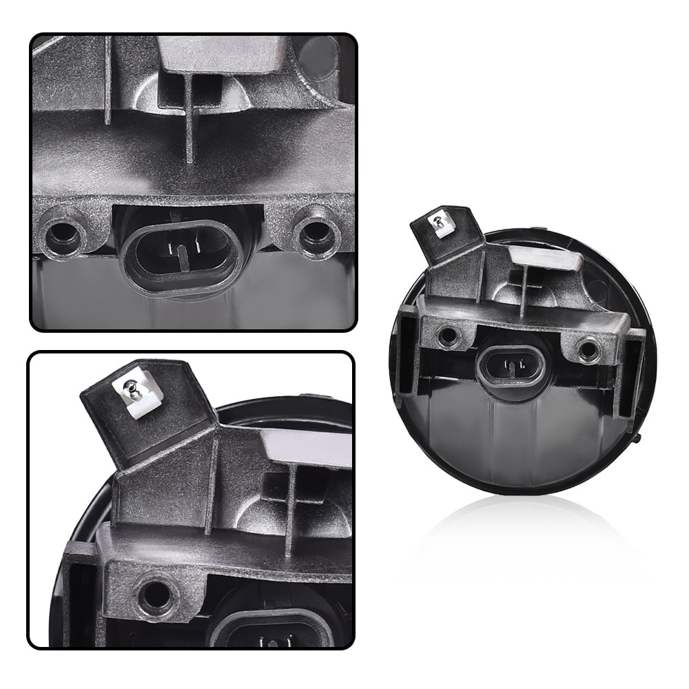 CROSSDESIGN Fog Lights Fog Lamps Fit for Dakota Pickup Truck SUV 2001-2004/Dodge Durango 2001-2003